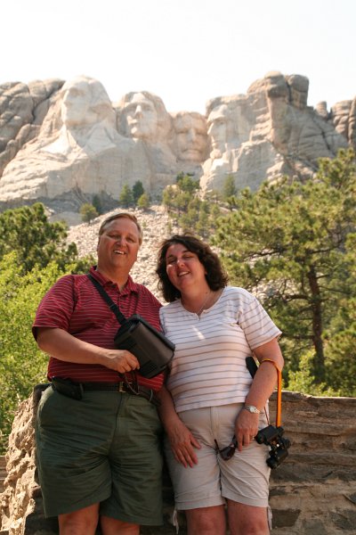 Trip (238).JPG - Ken and Sharon at Mount Rushmore National Memorial